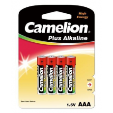 Plus Alcalina AAA 1.5V (4 pcs) Camelion