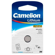 Boton Litio CR1216 3V (1 pcs) Camelion