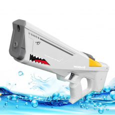 Pistola de Agua Shark Eléctrica Blanco