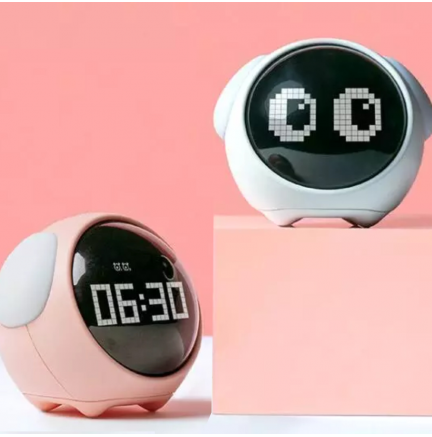 Reloj Despertador Biwond Emoji Clock Blanco