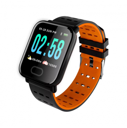 Smartwatch A6 Bluetooth Naranja