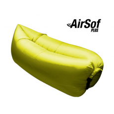 Sofá Hinchable AirSof Plus Amarillo