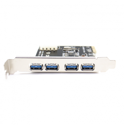 Tarjeta PCI-e Ampliación 4 Puertos USB 3.0