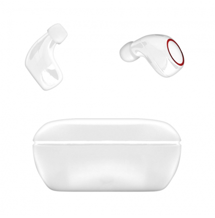 Mini Auriculares Bluetooth TWS A2 Rojo/Blanco