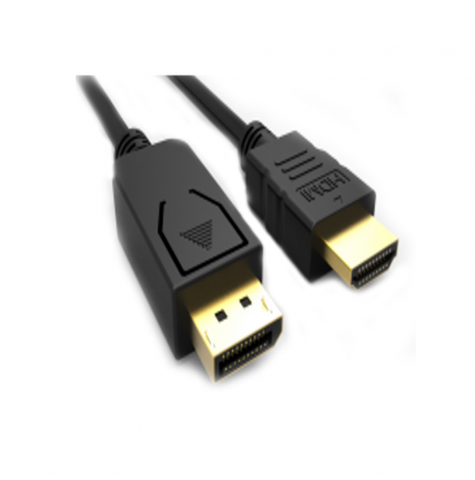 Cable DisplayPort Macho a HDMI 30AWG 5m 4K/60Hz