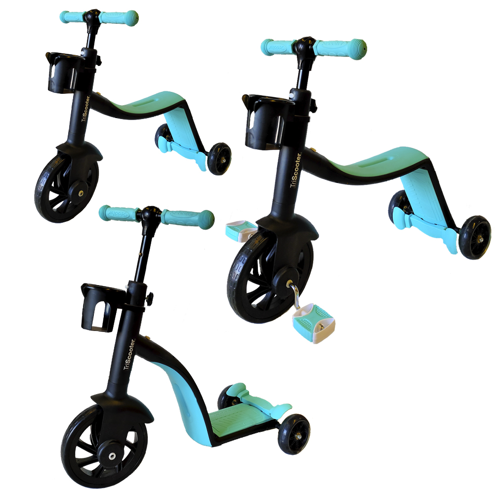 Patinete 3 en 1 TriScooter Azul Biwond REACONDICIONADO > Movilidad Electrica  > Electro Hogar > Infantil > TriScooter