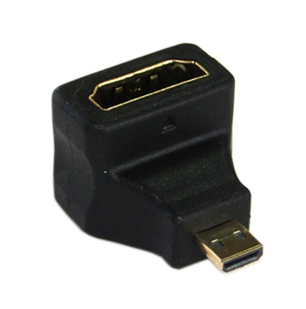 ADAPTADOR HDMI-MicroHDMI 90º BIWOND, A/H-MICRO HDMI D/M