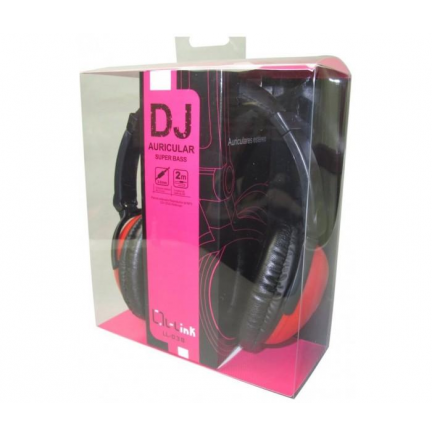 Auricular DJ LL-038 Rojo L-Link