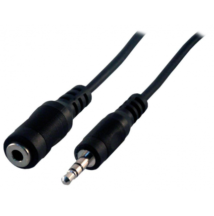 Cable Jack 3,5 mm Macho-Hembra 3m BIWOND