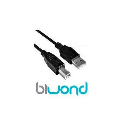 Cable USB 2.0 Impresora 3m BIWOND