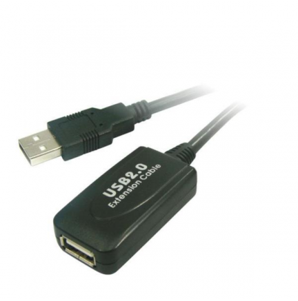 Cable USB 2.0 A/M-A/H Chipset 5m BIWOND