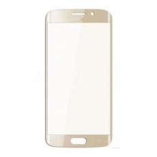 Cristal Pantalla Compatible S.Galaxy S6 Edge Oro