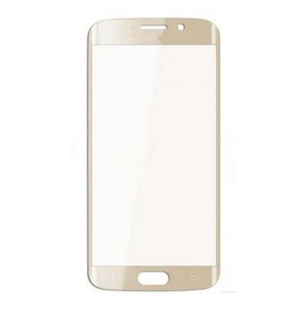 Cristal Pantalla Compatible S.Galaxy S6 Edge Oro