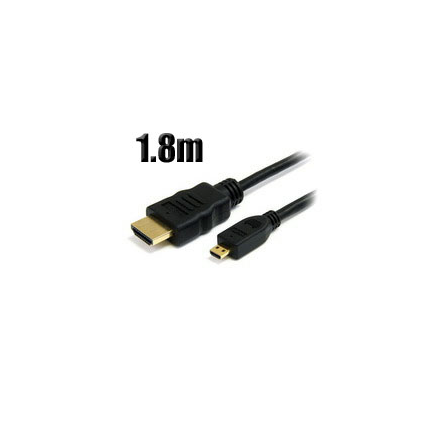 Cable Micro HDMI V1.4  A/M-D/M, 1.8 M